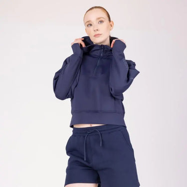 Shires Ladies Midnight Aubrion React Quarter Zip Hoodie| Online For Equine
