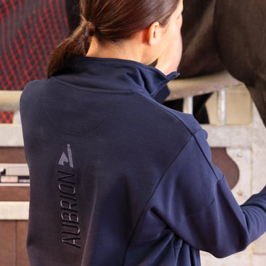 Shires Ladies Midnight Aubrion React Quarter Zip Sweater| Online For Equine