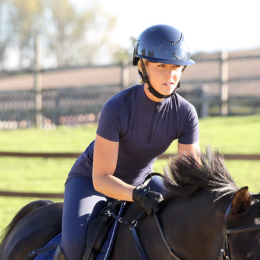 Shires Ladies Midnight Aubrion React Short Sleeve Base Layer| Online For Equine