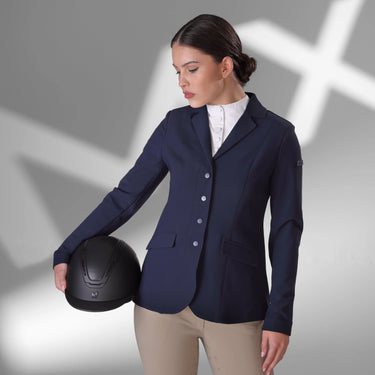 Shires Ladies Navy Aubrion Optima MX Show Jacket| Online For Equine