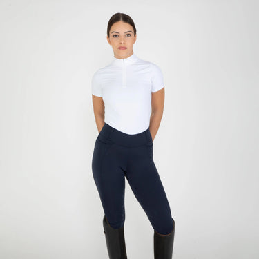 Shires Ladies Navy Aubrion Optima PX Riding Tights| Online For Equine