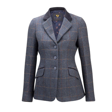 Shires Ladies Navy Check Aubrion Saratoga Jacket| Online For Equine