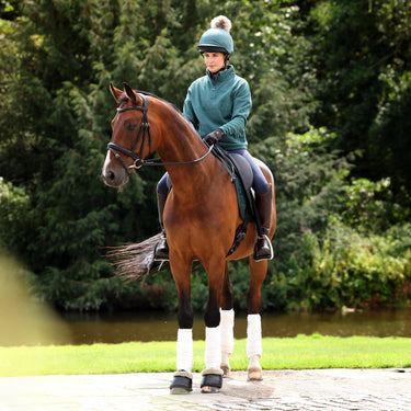 Shires Ladies Thyme Aubrion Equestrian Quarter Zip Fleece| Online For Equine