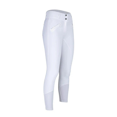 Shires Ladies White Aubrion Optima LX Breeches| Online For Equine