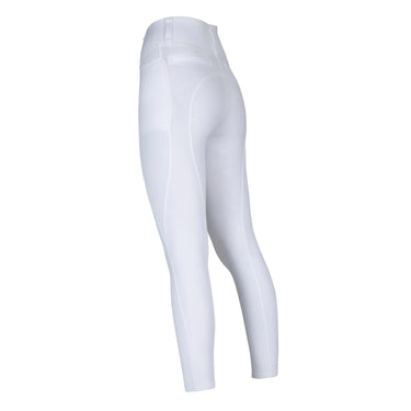 Shires Ladies White Aubrion Optima MX Riding Tights| Online For Equine