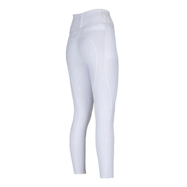 Shires Ladies White Aubrion Optima MX Riding Tights| Online For Equine