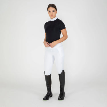 Shires Ladies White Aubrion Optima PX Riding Tights| Online For Equine