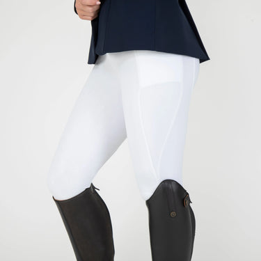 Shires Ladies White Aubrion Optima PX Riding Tights| Online For Equine