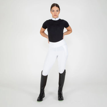 Shires Ladies White Aubrion Optima PX Riding Tights| Online For Equine