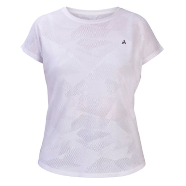 Shires Ladies White Aubrion React Tech T-Shirt| Online For Equine