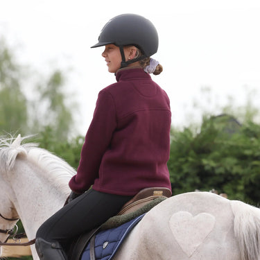 Shires Maroon Aubrion Core Half Zip Fleece - Young Rider| Online For Equine