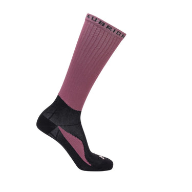 Shires Mauve Aubrion React Adults Unisex Technical Socks