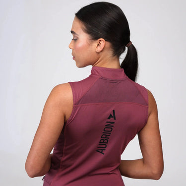 Shires Mauve Aubrion React Ladies Sleeveless Base Layer| Online For Equine