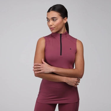 Shires Mauve Aubrion React Ladies Sleeveless Base Layer