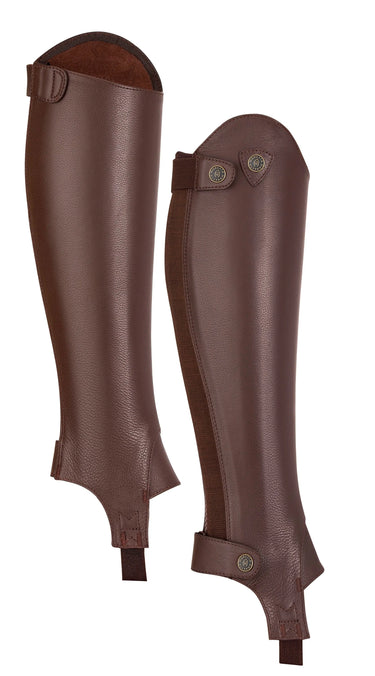 Shires Moretta Adults Brown Leather Gaiters| Online For Equine