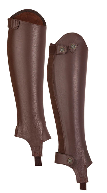 Shires Moretta Adults Brown Leather Gaiters| Online For Equine