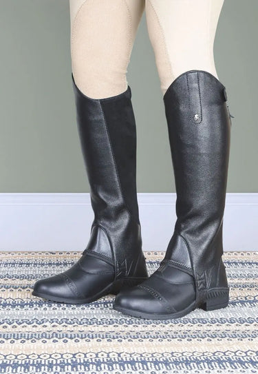 Buy Shires Moretta Adults Synthetic Leather Gaiters| Online for Equine