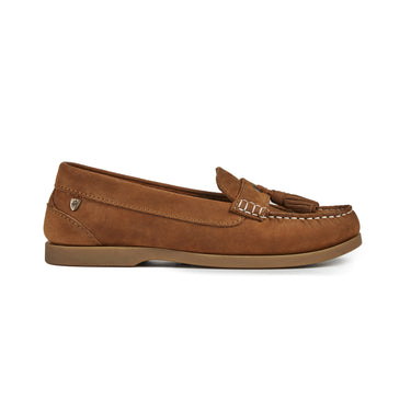 Buy the Shires Moretta Alita Tan Ladies Loafers | Online for Equine