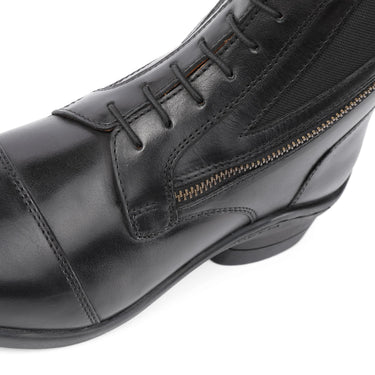 Buy Shires Moretta Black Alessia Side Zip Paddock Boots| Online for Equine