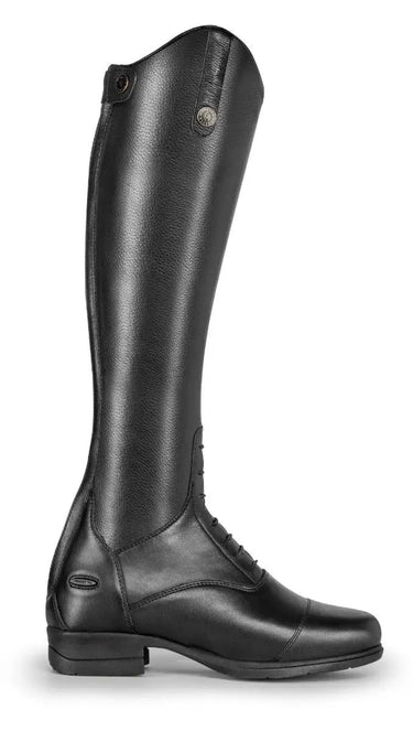 Buy Shires Moretta Black Gianna Lace Front Long Leather Riding Boots (Regular Height)| Online for Equine