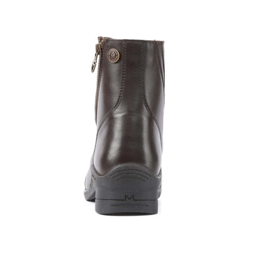 Buy the Shires Moretta Brown Alessia Side Zip Paddock Boots | Online for Equine
