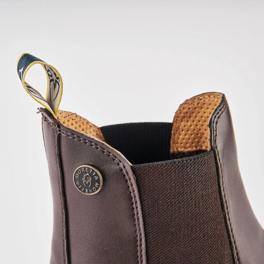 Buy the Shires Moretta Brown Alma Synthetic Childrens Jodhpur Boots | Online for Equine