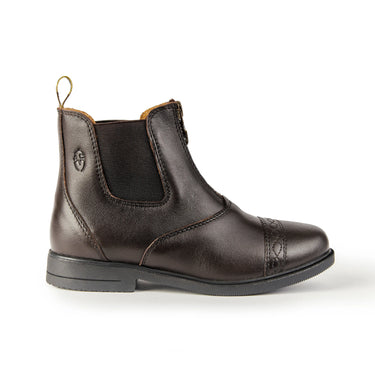 Buy the Shires Moretta Brown Childerns Materia Paddock Boots | Online for Equine