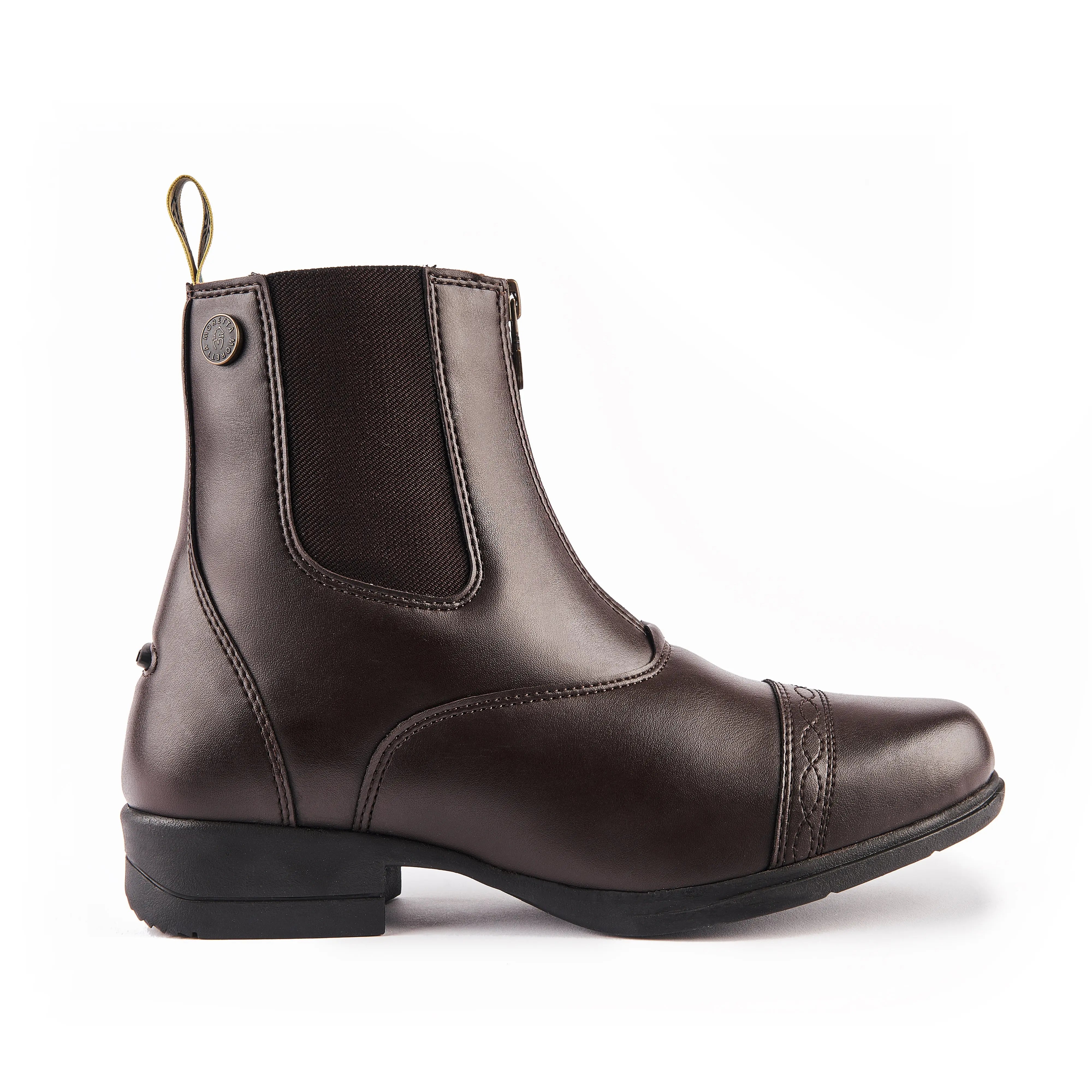 Shires Moretta Clio Paddock Laarzen voor Kinderen/Volwassenen - Zwart Shires Moretta Clio Paddock Laarzen voor Kinderen/Volwassenen - Zwart