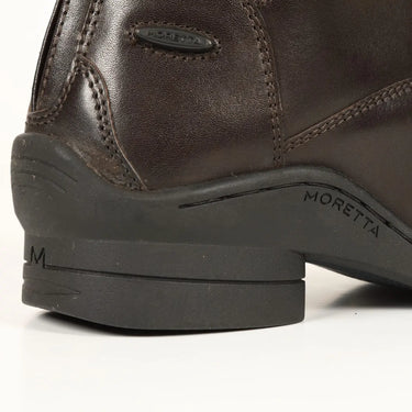 Buy Shires Moretta Brown Gianna Lace Front Long Leather Riding Boots (Short Height)| Online for Equine