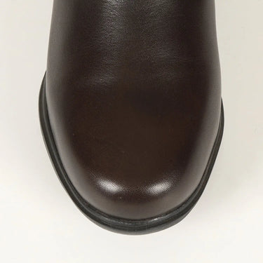 Buy the Shires Moretta Brown Lucilla Childrens Leather Jodhpur Boots | Online For Equine 