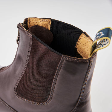 Buy the Shires Moretta Brown Rosetta Children's Paddock Boots | Online for Equine
