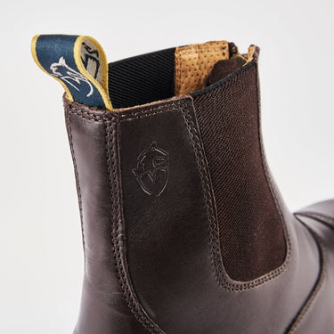 Buy the Shires Moretta Brown Rosetta Children's Paddock Boots | Online for Equine