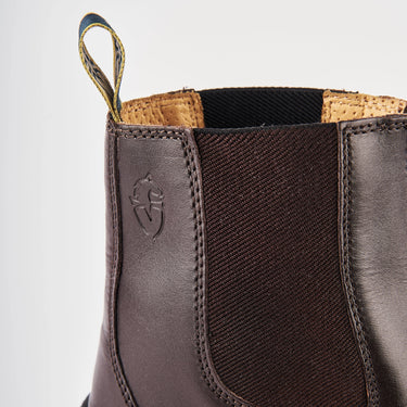 Buy the Shires Moretta Brown Rosetta Children's Paddock Boots | Online for Equine