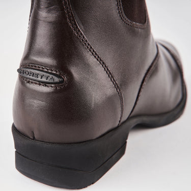 Buy the Shires Moretta Brown Rosetta Paddock Boots | Online for Equine
