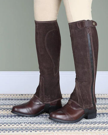 Buy Shires Moretta Children's Suede Half Chaps| Online for Equine