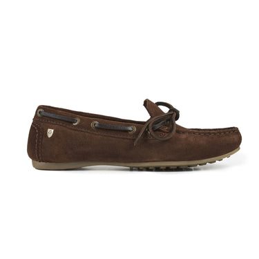 Buy the Shires Moretta Sofia Brown Moccasins | Online for Equine