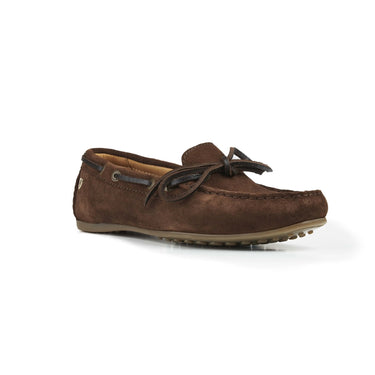 Buy the Shires Moretta Sofia Brown Moccasins | Online for Equine