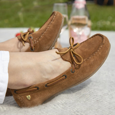 Buy Shires Moretta Sofia Tan Moccasins| Online for Equine