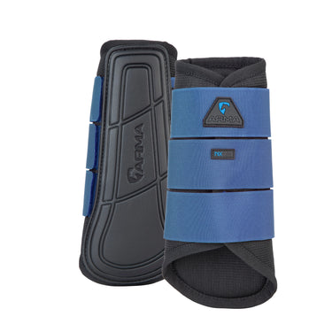 Shires Navy ARMA Air Motion Brushing Boots| Online For Equine