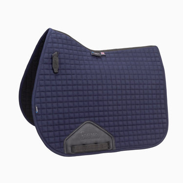 Shires Navy ARMA Deluxe Cotton Saddlecloth| Online For Equine
