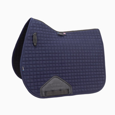 Shires Navy ARMA Deluxe Cotton Saddlecloth| Online For Equine