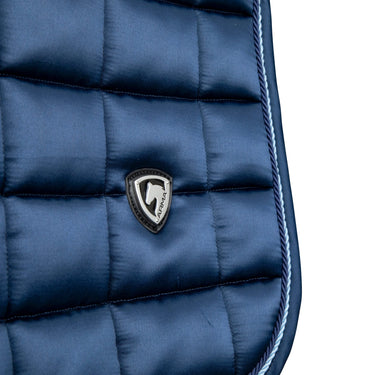Shires Navy ARMA Eltar Satin Dressage Saddlecloth| Online For Equine