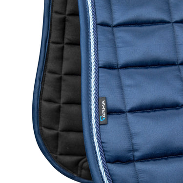 Shires Navy ARMA Eltar Satin Dressage Saddlecloth| Online For Equine