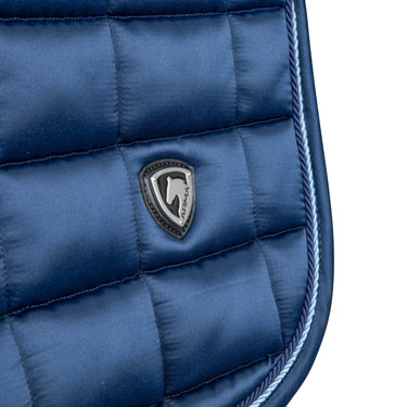 Shires Navy ARMA Eltar Satin Jump Saddlecloth| Online For Equine