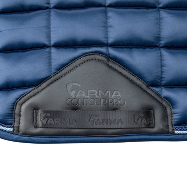 Shires Navy ARMA Eltar Satin Saddlecloth| Online For Equine