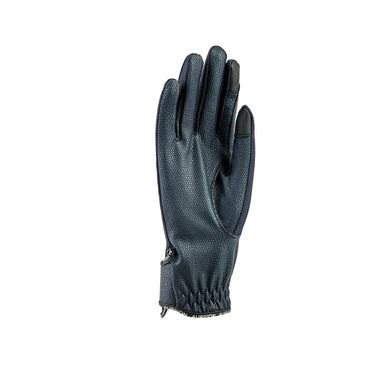 Shires Navy Aubrion Aero FlexFit Riding Gloves| Online For Equine