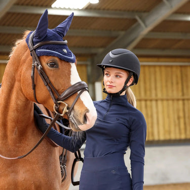 Shires Navy Aubrion Eltar Base Layer| Online For Equine