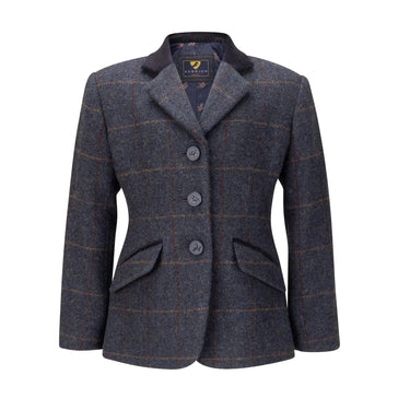 Shires Navy Check Aubrion Childs Saratoga Jacket| Online For Equine