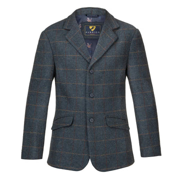 Shires Navy Check Aubrion Saratoga Jacket - Gents| Online For Equine
