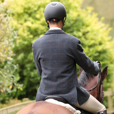 Shires Navy Check Aubrion Saratoga Jacket - Gents| Online For Equine